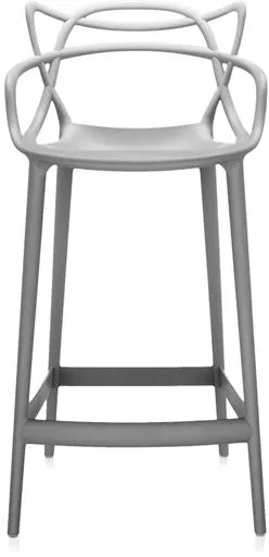 Kartell Masters 吧椅 H65 灰色