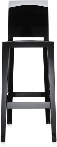 Kartell One More Please 吧椅 H75 亮黑色