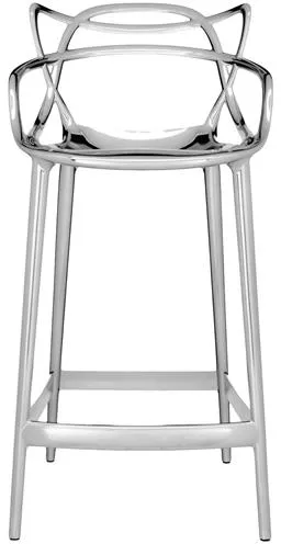 Kartell Masters 吧椅 H65 铬色