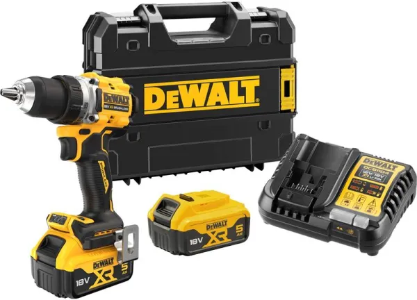 DeWalt 18V 电钻,TSTAK 2 x 5Ah