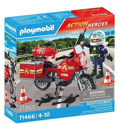 Playmobil Action - 事故现场的消防车