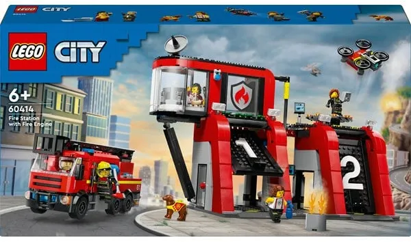 LEGO City 60414 消防站和消防车