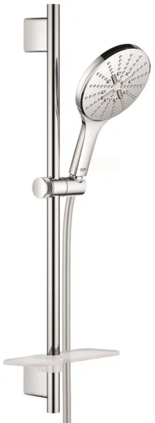 Grohe Rainshower SmartActive 150 淋浴套装,3 种喷洒类型,铬色