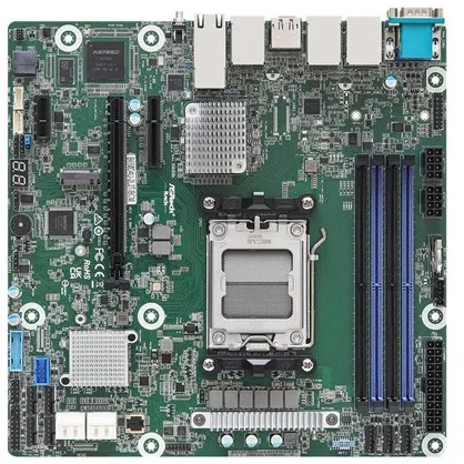 ASRock Rack B650D4U-2L2T/BCM - 主板 - micro ATX - Socket AM5 - AMD B650E 主板 - AMD B650E - AMD AM5 插槽 - DDR5 内存 - Micro-ATX