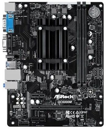 ASRock QC6000M - 主板 - micro ATX - AMD E2 6110 主板 - 插槽 - DDR3 内存 - Micro-ATX