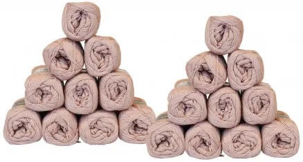 Mayflower Cotton 8/4 纱线包 单色 1489 暗玫瑰色 - 20 个 - Mayflower Cotton 8/4 纱线包 单色 1489 暗玫瑰色 - 20 个