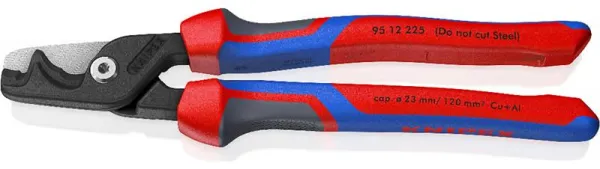 Knipex 带分级切割功能的 StepCut XL 电缆剪