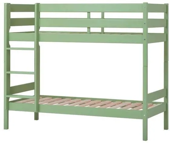Hoppekids ECO Comfort 双层床 70x160 厘米 - 淡绿色