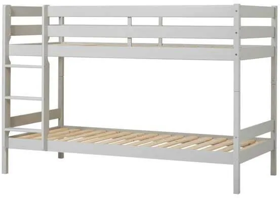 Hoppekids ECO Comfort 双层床 90x200 厘米 - 鸽灰色