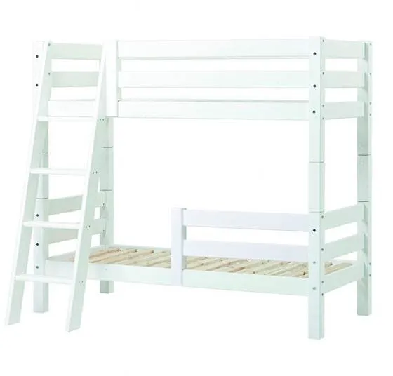 Hoppekids ECO Luxury 双层床,带护栏和斜梯 - 70x160 厘米