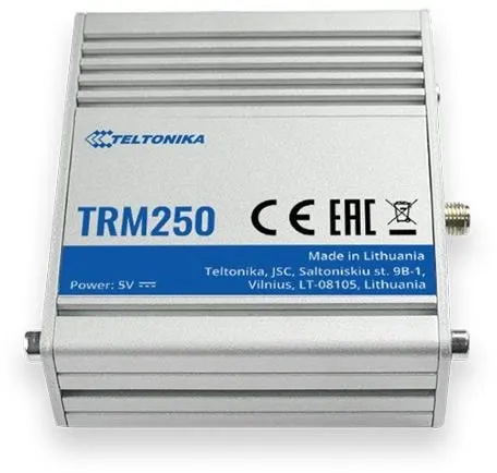 Teltonika TRM250 工业蜂窝调制解调器 LTE Cat-M1/NB-IoT/EGPRS