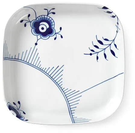 Royal Copenhagen 蓝色巨型条纹方形耐热烤盘 30 x 30 厘米