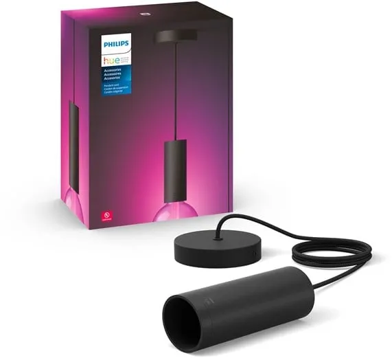 Philips Hue Lightguide 吊灯 E27 黑色
