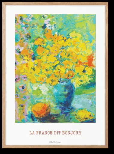 Peléton La France 打招呼 50x70 海报
