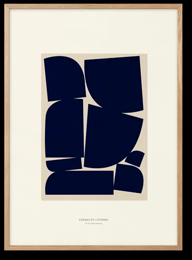 Peléton Shapes of Curves 06 50x70 海报