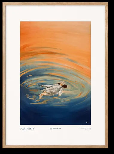 Peléton Contrasts 70x100 海报