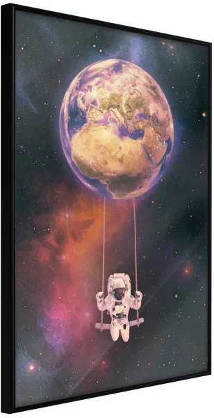 ARTGEIST 带框海报 - The Whole World is a Playground 金色 30x45