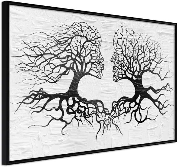 ARTGEIST 带框海报 - Like the Old Trees 黑色带卡纸 60x40