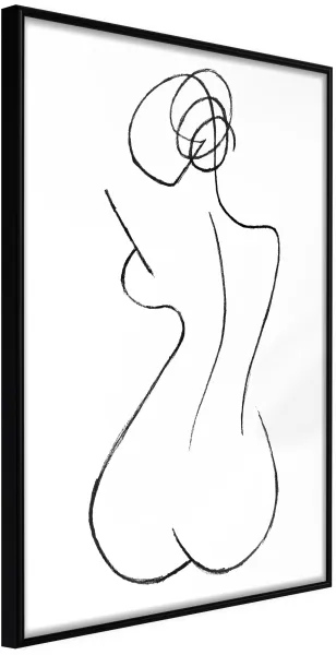 ARTGEIST 带框海报 - Hourglass 金色带卡纸 20x30