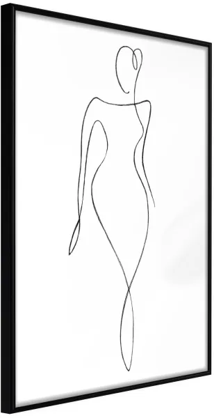 ARTGEIST 带框海报 - Impeccable Figure 金色 40x60