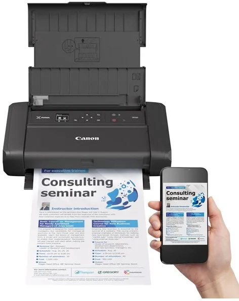 Canon PIXMA TR150 with battery 照片打印机 - 彩色 - 喷墨