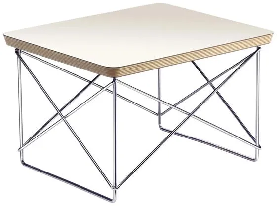 Vitra Occasional LTR 床头柜 白色/铬