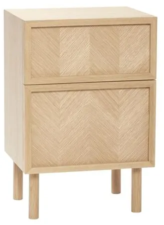 Hübsch Herringbone 自然色床头柜