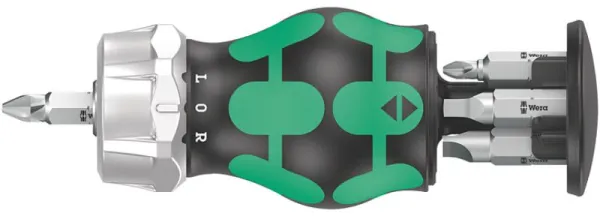 Wera Kraftform Kompakt Stubby Magasin RA 1,6 件套