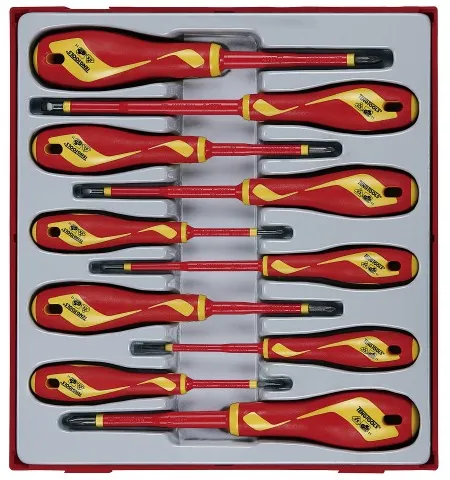 Teng Tools 1000V TTDV910N 螺丝刀套装,10 件套