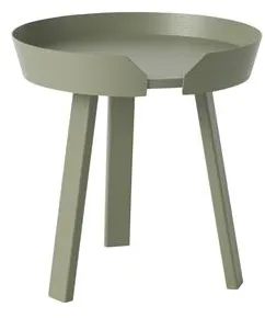 Muuto Around 咖啡桌 灰绿色 小号