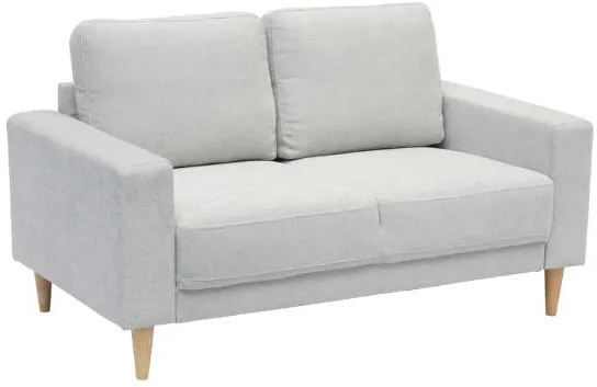 Homeville Cambridge 2人座 浅灰色布艺沙发 143x80x82cm