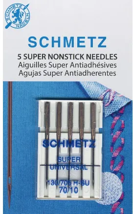 Schmetz 缝纫机针 Super Universal 防粘 130/705 H-SU 尺寸 100