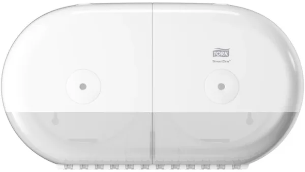 Tork SmartOne T9 Twin,卫生纸分配器,白色
