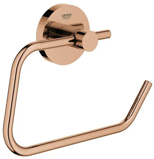 Grohe Essentials 卫生纸卷架,抛光暖日落色
