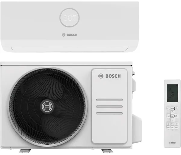 Bosch Climate 3000i 35 WE 空气/空气热泵,3.5 kW,10-40 m²,白色